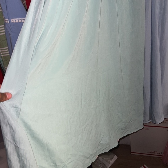 Midi Dress Square Neck Rauched Back XXL - Picture 9 of 11